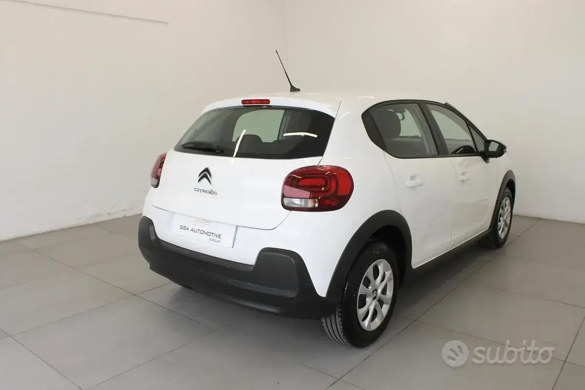 Usata Citroën C3 Feel 83 CV (61 kW) 2020 Bianco Utilitaria