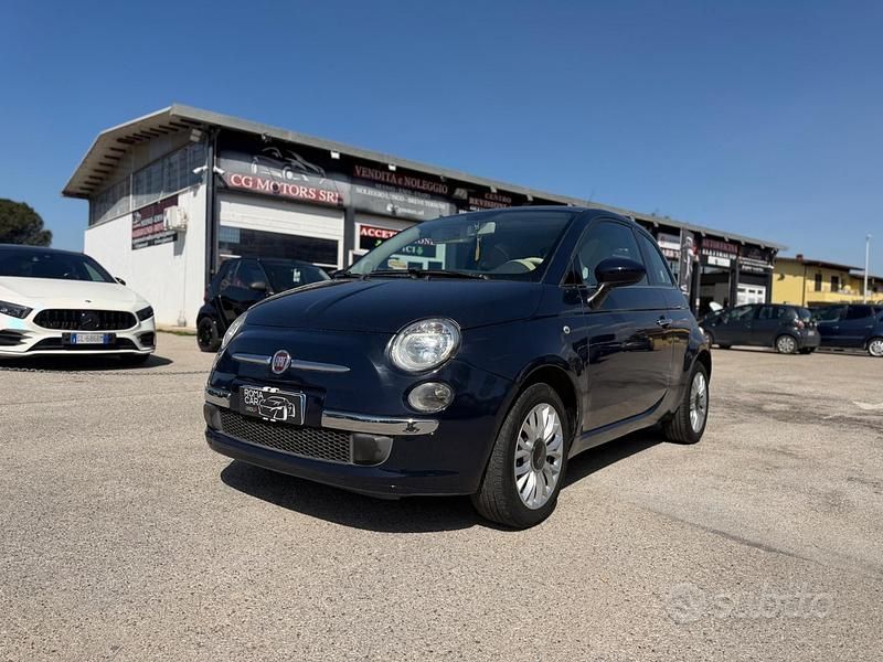Usata Fiat 500 Lounge 69 CV (50 kW) 2010 Blu Berlina