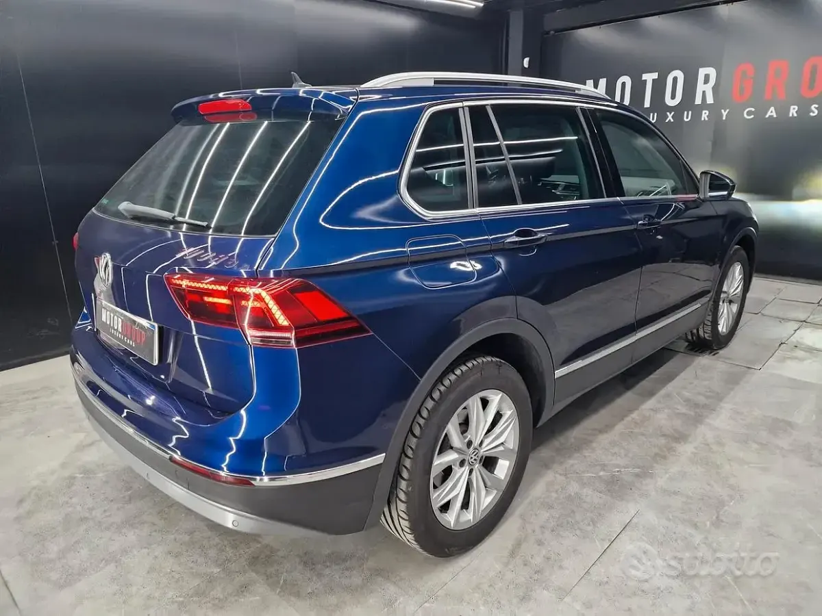 Usata VW Tiguan Business 150 CV (110 kW) 2016 Bluazzurro SUV