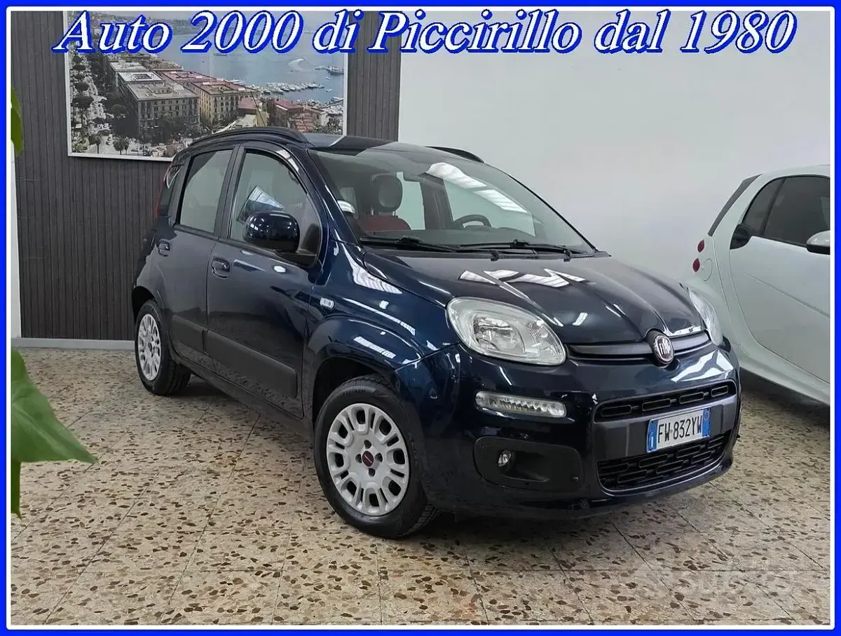 Usata Fiat Panda Lounge 69 CV (50 kW) 2019 Blu Utilitaria