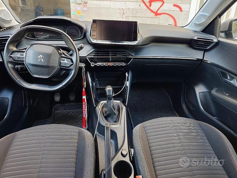 Usata Peugeot 208 Active 75 CV (55 kW) 2020 Grigio Utilitaria
