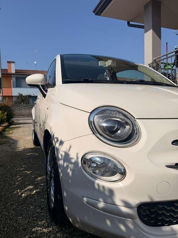 Usata Fiat 500 Lounge 69 CV (50 kW) 2018 Bianco Utilitaria