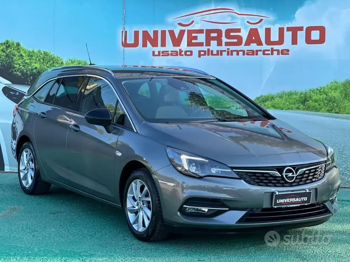 Usata Opel Astra GS Line 122 CV (89 kW) 2021 Grigio Station wagon
