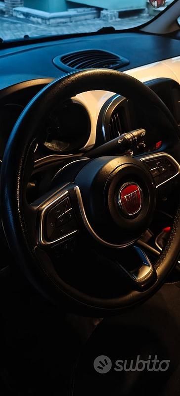Usata Fiat 500L Cross 95 CV (69 kW) 2018 Nero Monovolume