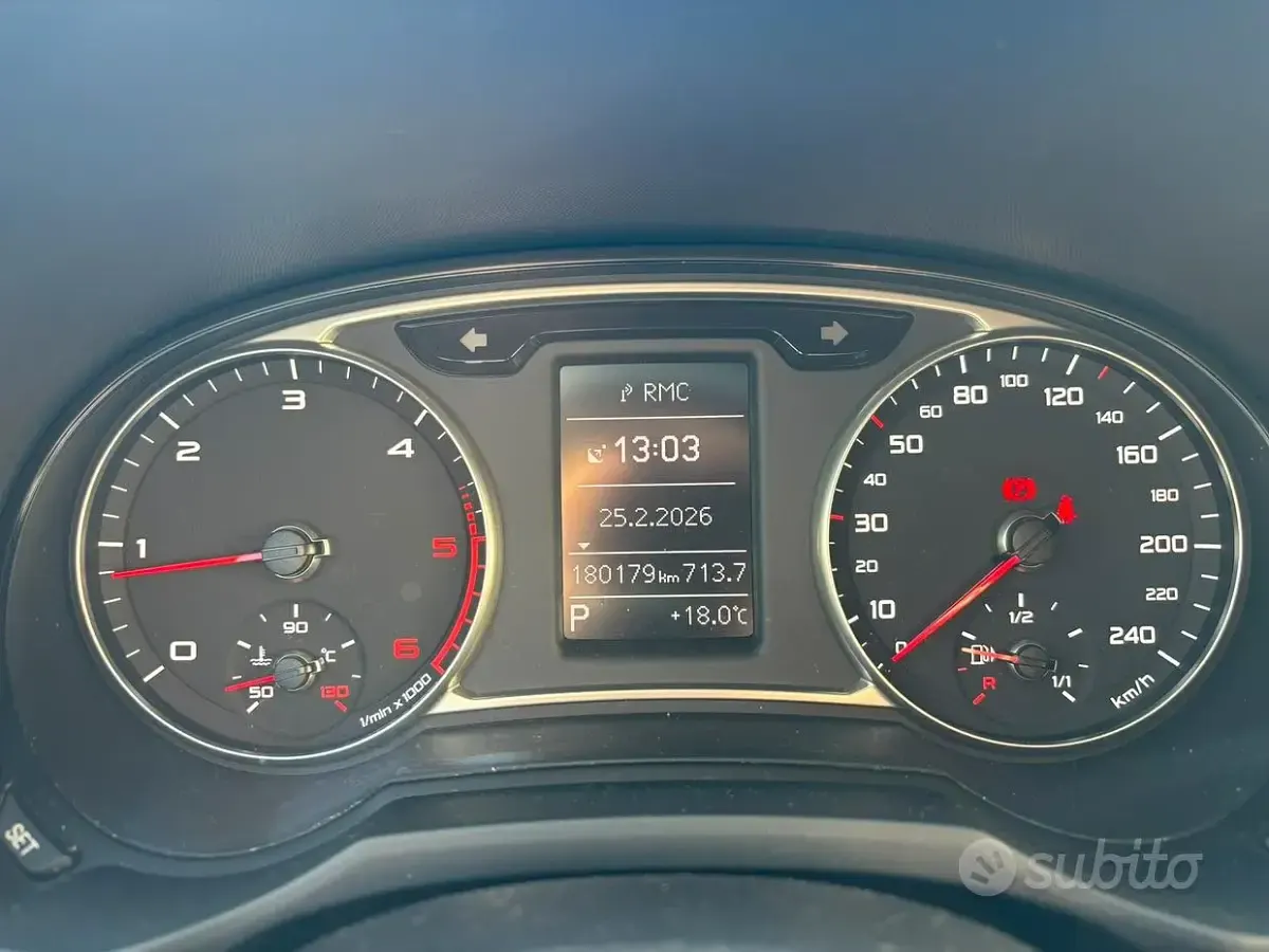 Usata Audi A1 Ambition 90 CV (66 kW) 2013 Bianco Utilitaria