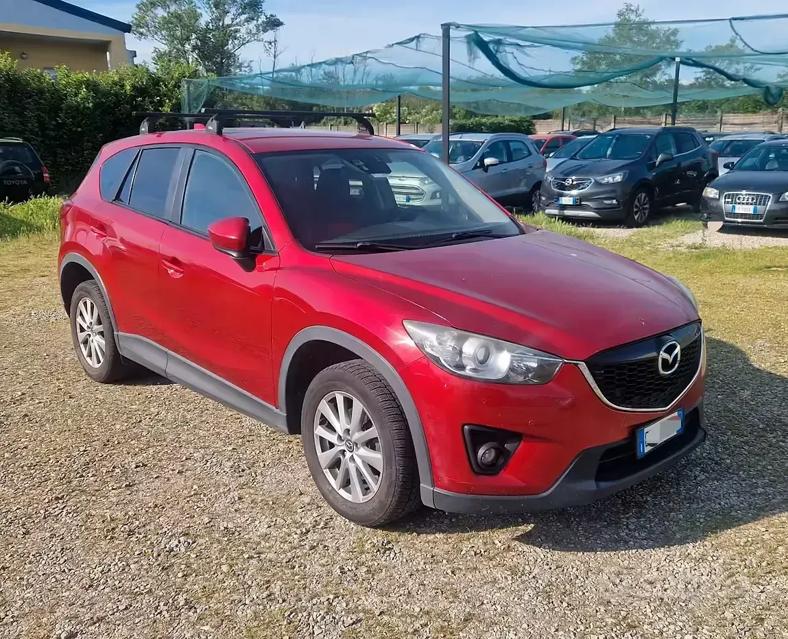 Usata Mazda CX-5 150 CV (110 kW) 2015 Rosso SUV