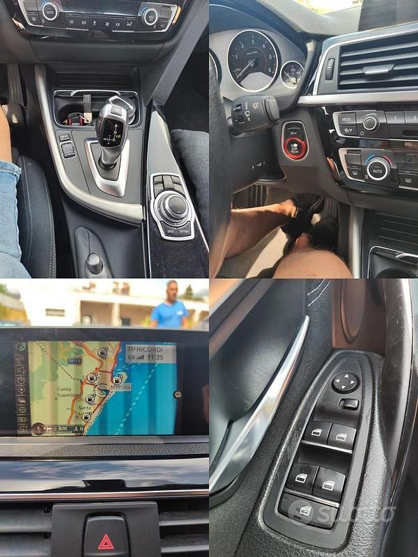 Bianco Usata 2015 BMW 316 Sport Line Station wagon | 12.500 € (Buon prezzo) - Immagine 1/4