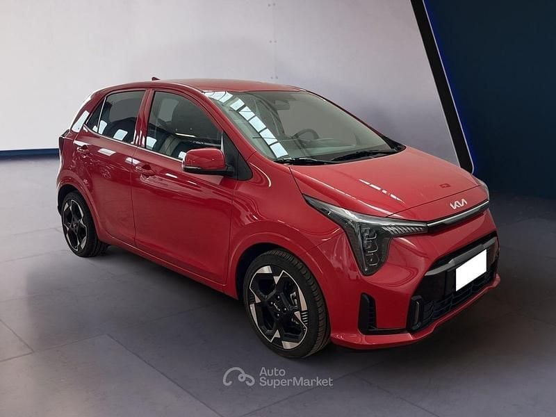 Usata Kia Picanto GT-Line 79 CV (58 kW) 2025 Rosso Utilitaria