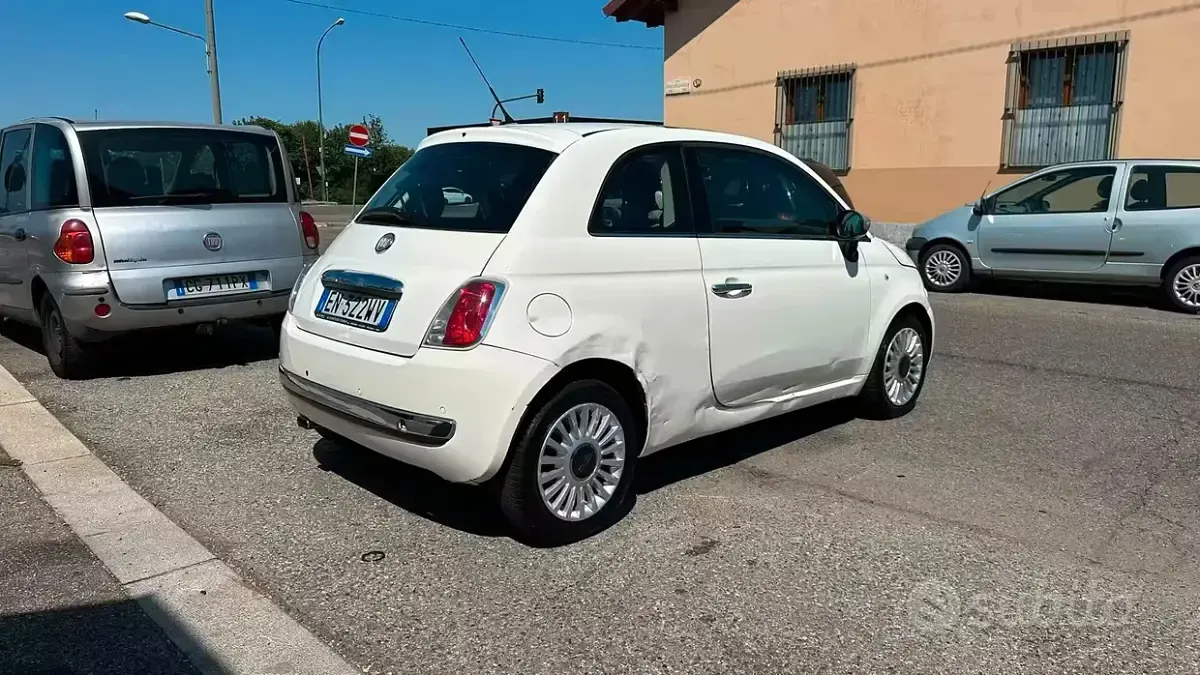 Usata Fiat 500 69 CV (50 kW) 2012 Bianco Berlina