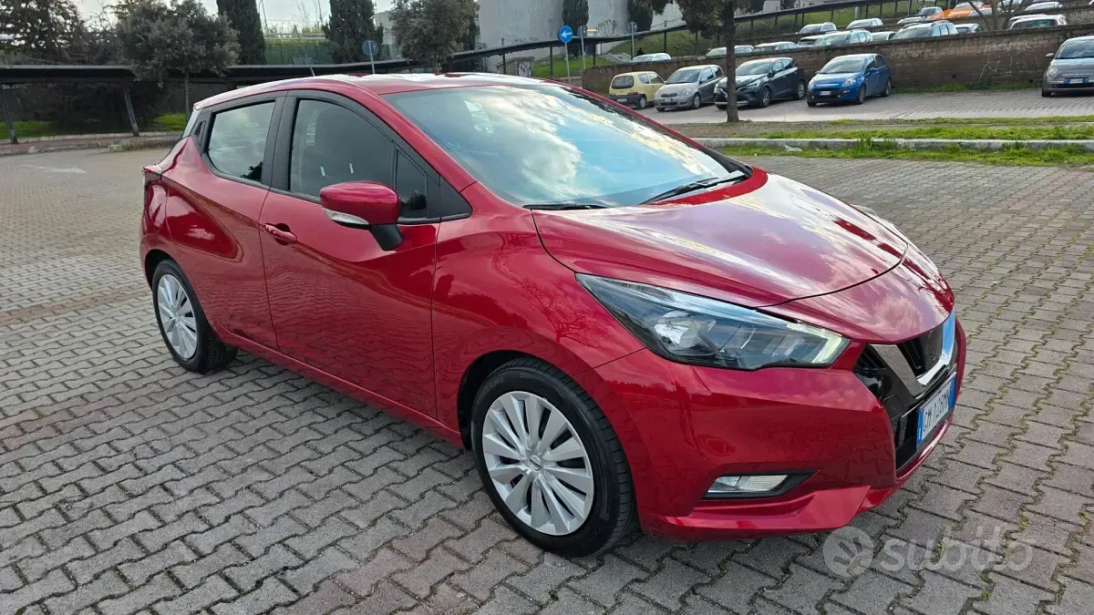 Usata Nissan Micra 87 CV (63 kW) 2023 Rosso Utilitaria
