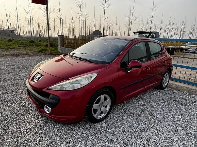 Usata Peugeot 207 88 CV (64 kW) 2006 Rosso Berlina