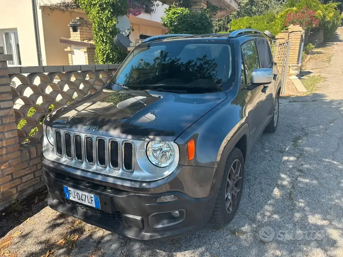 Usata Jeep Renegade 110 CV (80 kW) 2017 Grigio SUV