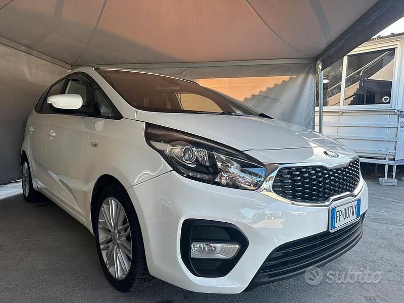 Usata Kia Carens 115 CV (84 kW) 2018 Bianco Monovolume