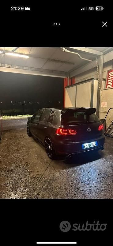 Usata VW Golf VI GTD 170 CV (125 kW) 2011 Grigio Utilitaria