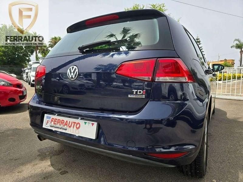 Usata VW Golf VII Highline 104 CV (76 kW) 2014 Blu Berlina