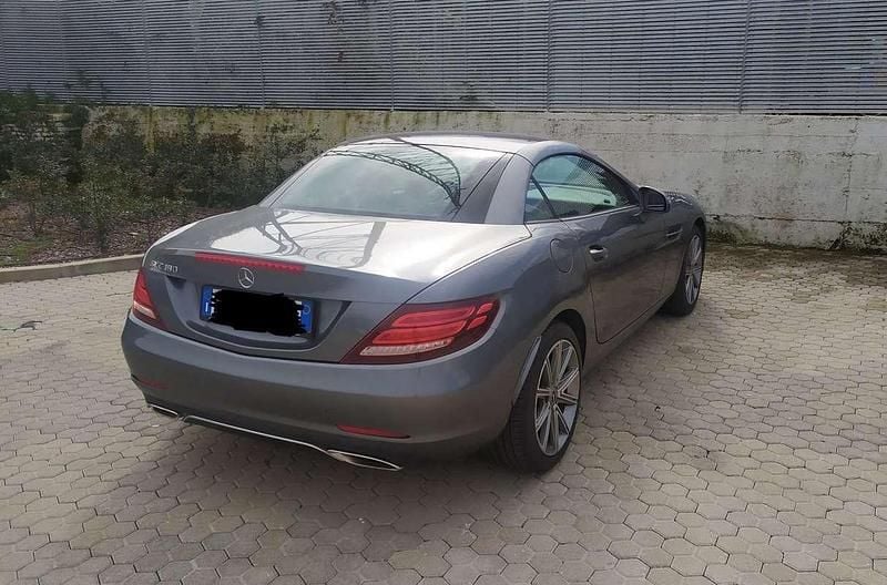 Usado Mercedes SLC180 156 CV (114 kW) 2017 Gris Descapotable