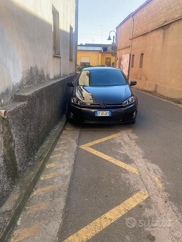 Usata VW Golf VII GTD 170 CV (125 kW) 2012 Grigio Berlina