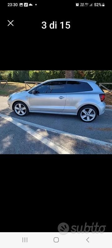 Usata VW Polo Sport 95 CV (69 kW) 2013 Grigio Berlina