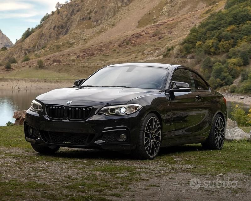 Usata BMW 228 Performance 245 CV (180 kW) 2015 Nero Coupé