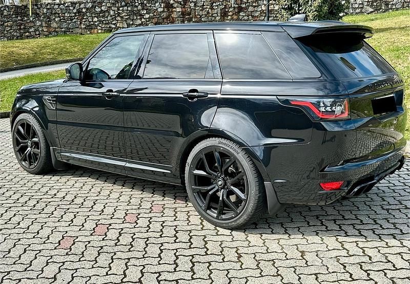 Usata Land Rover Range Rover Sport SVR 575 CV (422 kW) 2021 Nero SUV