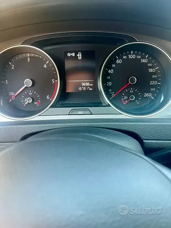 Usata VW Golf VII 90 CV (66 kW) 2015 Bianco Berlina