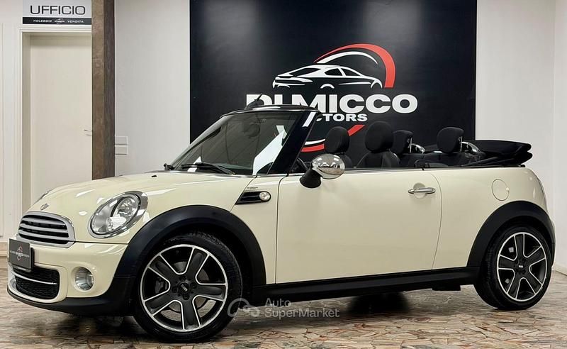 Usata Mini Cooper D Cabriolet 111 CV (81 kW) 2014 Beige Cabrio