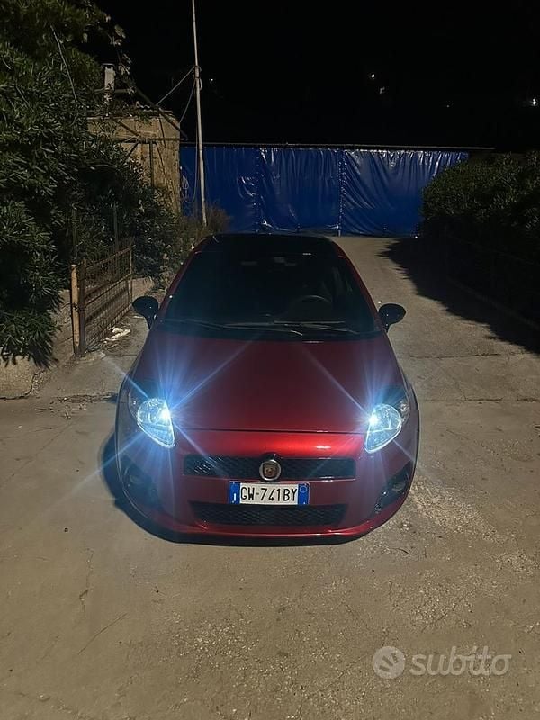 Usata Abarth Grande Punto 2008 Rosso Utilitaria