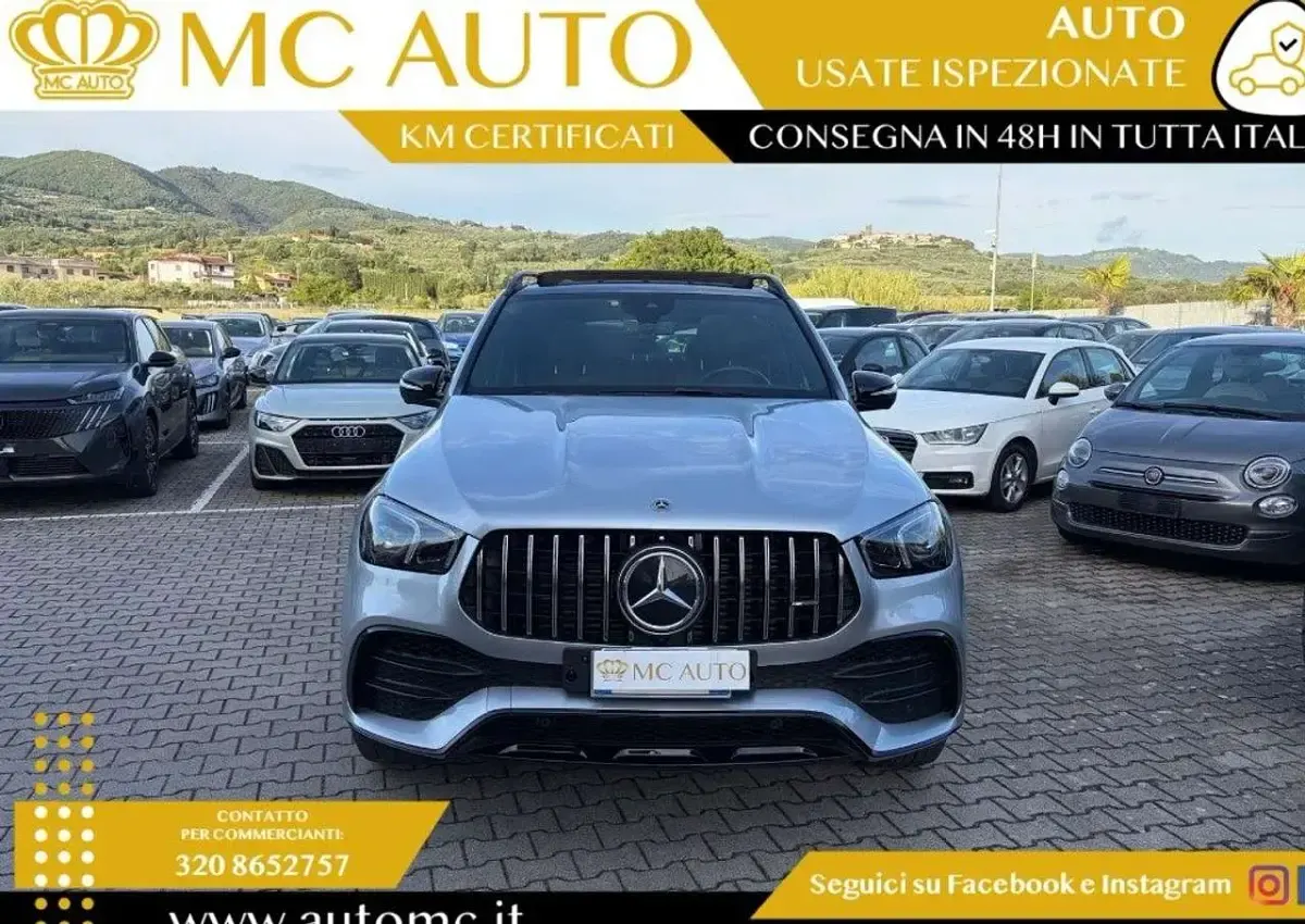 Usata Mercedes GLE53 AMG AMG 435 CV (319 kW) 2022 Argento SUV