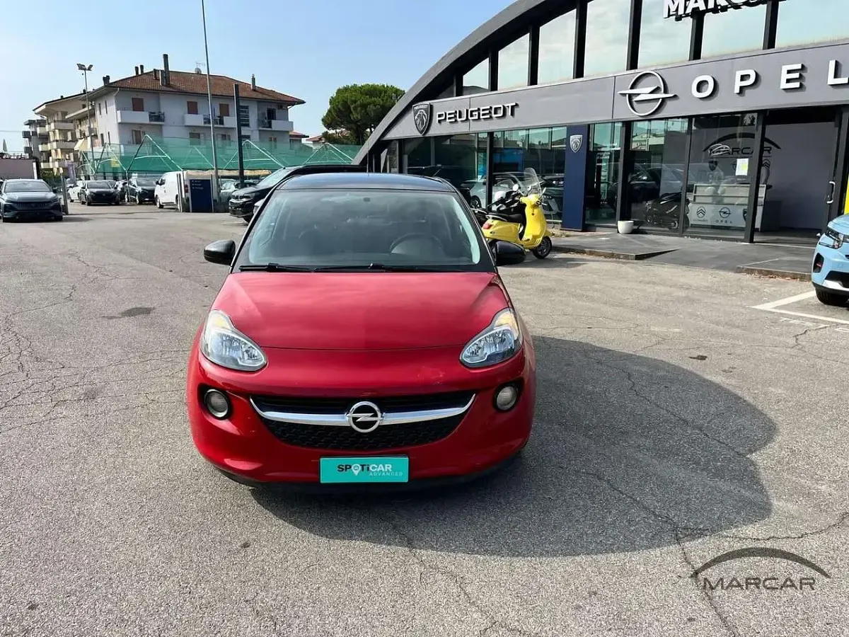 Usata Opel Adam Jam 87 CV (63 kW) 2017 Rosso Utilitaria