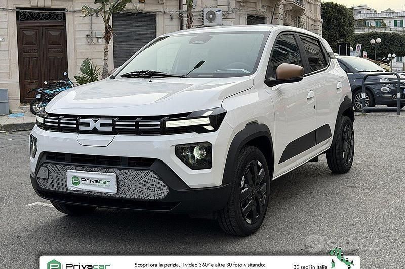 Usata Dacia Spring Extreme 47 kW (65 CV) 2025 Bianco Utilitaria
