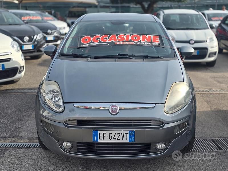 Usata Fiat Punto Evo Emotion 69 CV (50 kW) 2011 Grigio Utilitaria