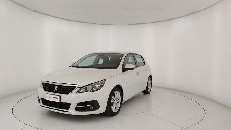 Usata Peugeot 308 Active 102 CV (75 kW) 2020 Bianco Utilitaria