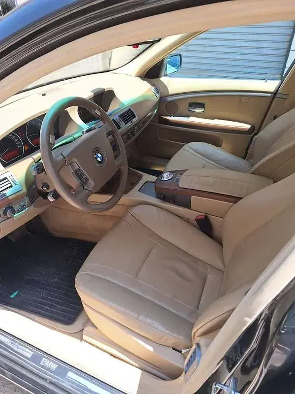 Usata BMW 730 218 CV (160 kW) 2002 Nero Berlina