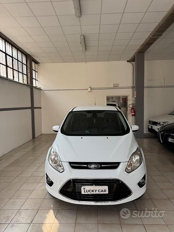 Usata Ford C-MAX Titanium 115 CV (84 kW) 2012 Bianco Monovolume