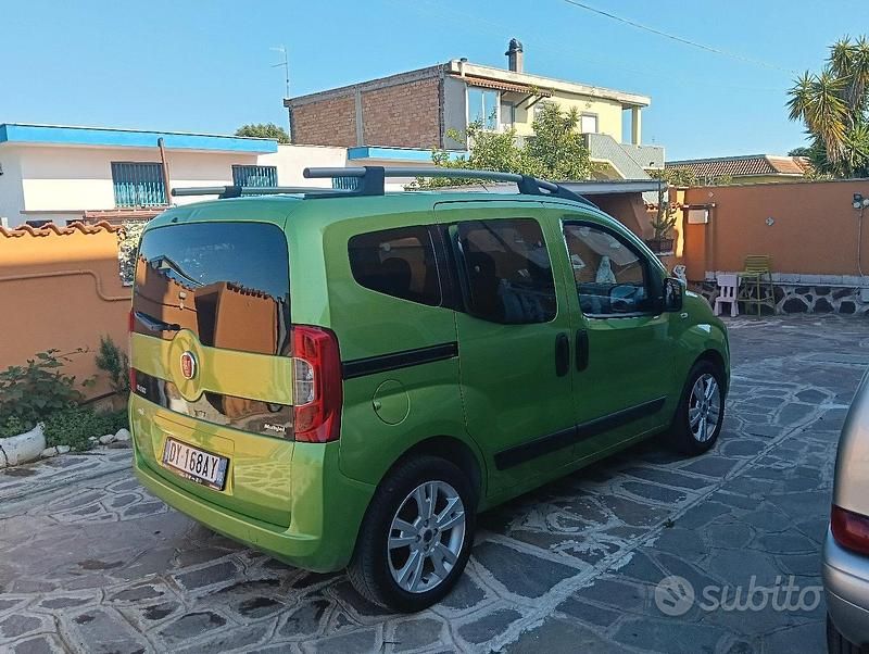 Usata Fiat Qubo Trekking 75 CV (55 kW) 2010 Verde Monovolume