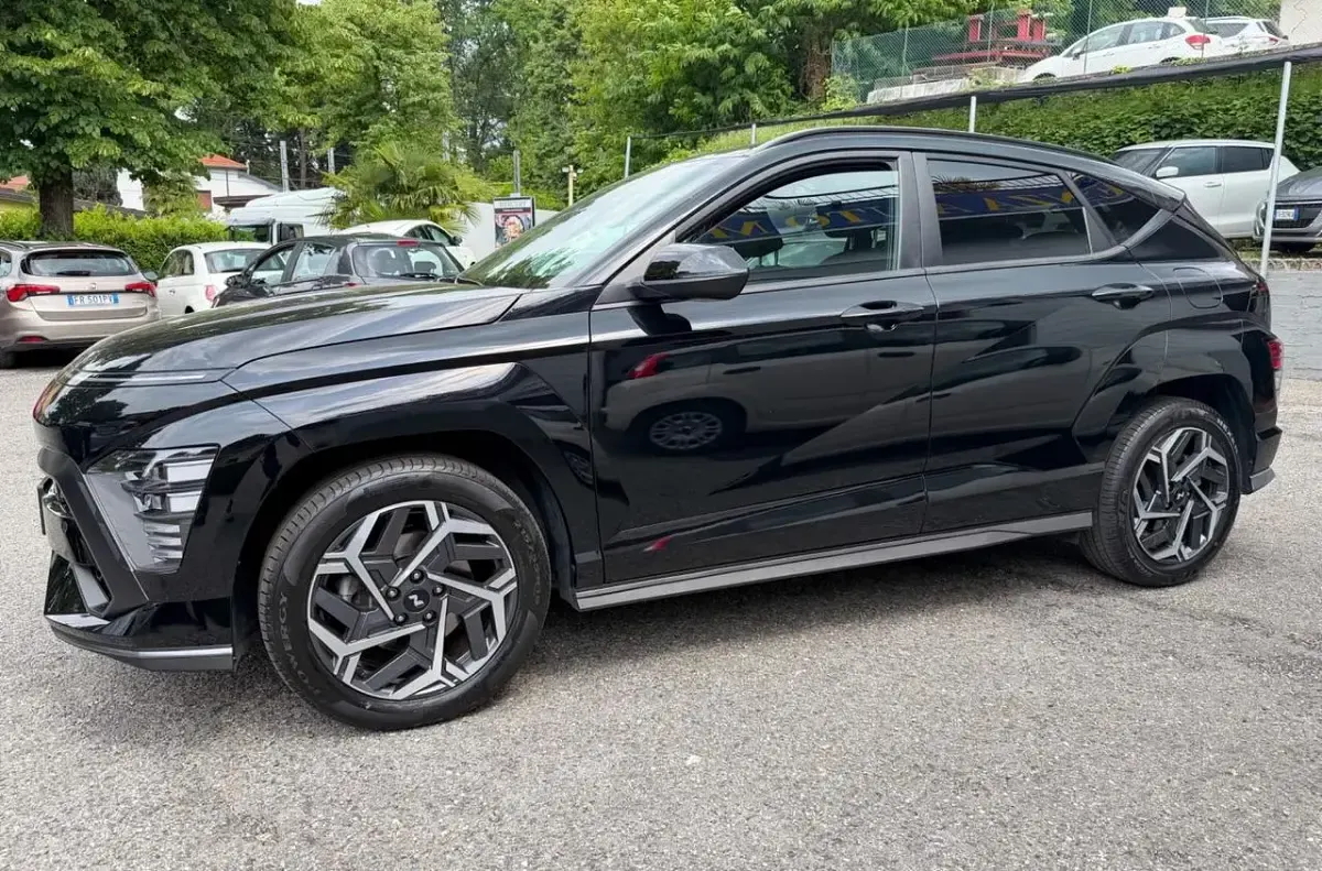 Usata Hyundai Kona N Line 119 CV (87 kW) 2023 Nero SUV