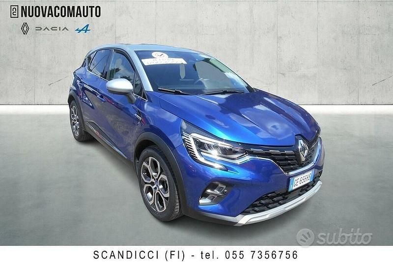 Usata Renault Captur Intens 160 CV (117 kW) 2021 Blu SUV