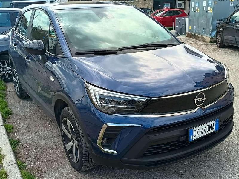 Usata Opel Crossland X Edition 110 CV (80 kW) 2022 Blu/azzurro SUV