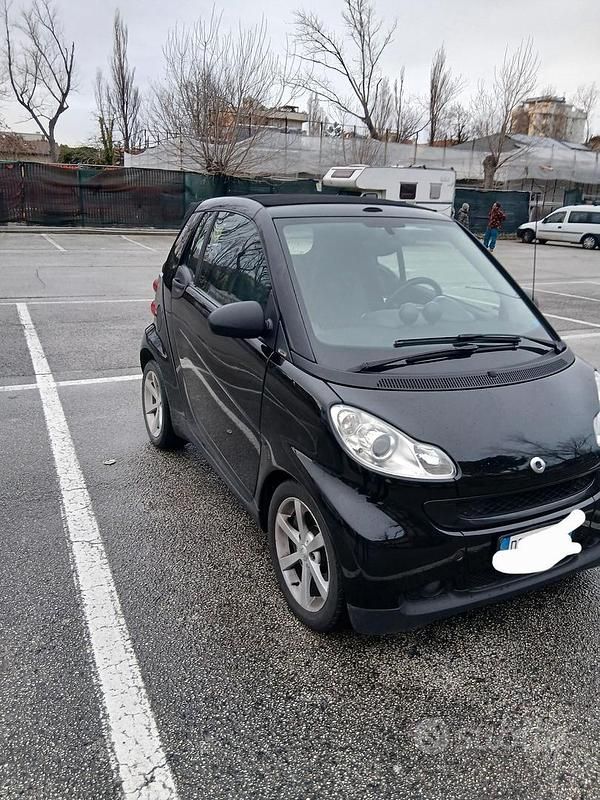 Usata Smart ForTwo Cabrio 71 CV (52 kW) 2010 Nero Cabrio