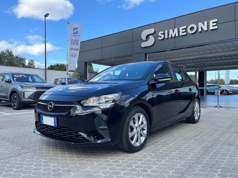 Nero Usata 2021 Opel Corsa Edition Tre volumi | 10.900 € (Buon prezzo) - Immagine 1/4