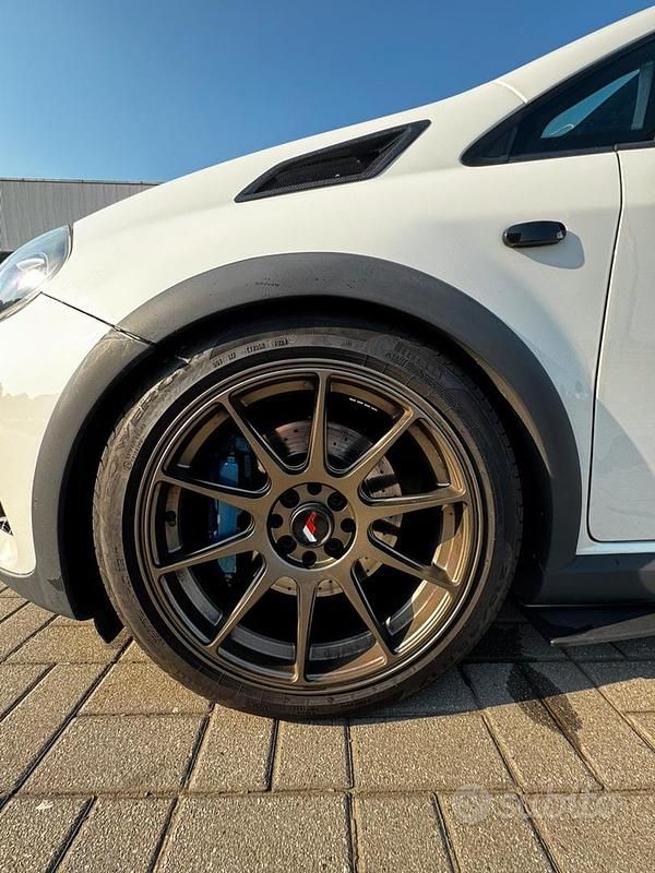 Usata Abarth Grande Punto 2009 Bianco Utilitaria