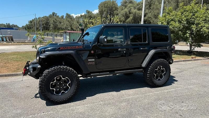 Usata Jeep Wrangler Rubicon 200 CV (147 kW) 2021 Nero SUV