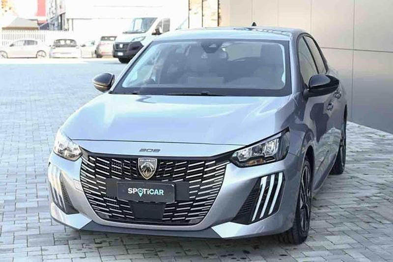 Usata Peugeot 208 Allure 101 CV (74 kW) 2025 Blu Utilitaria