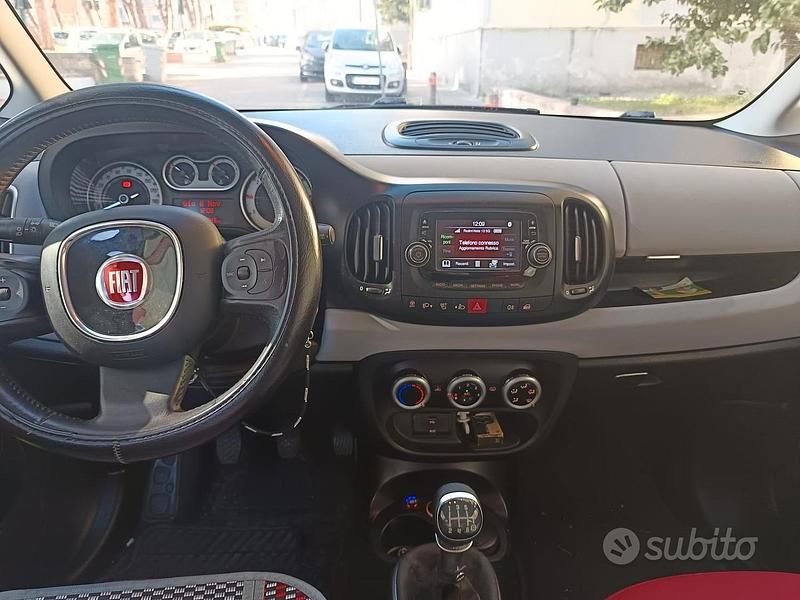 Usata Fiat 500L 95 CV (69 kW) 2014 Grigio Monovolume