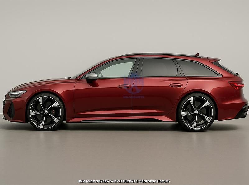Usata Audi RS6 Performance 630 CV (463 kW) 2025 Rosso Station wagon