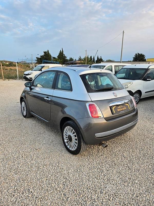 Usata Fiat 500 Lounge 69 CV (50 kW) 2012 Grigio Berlina