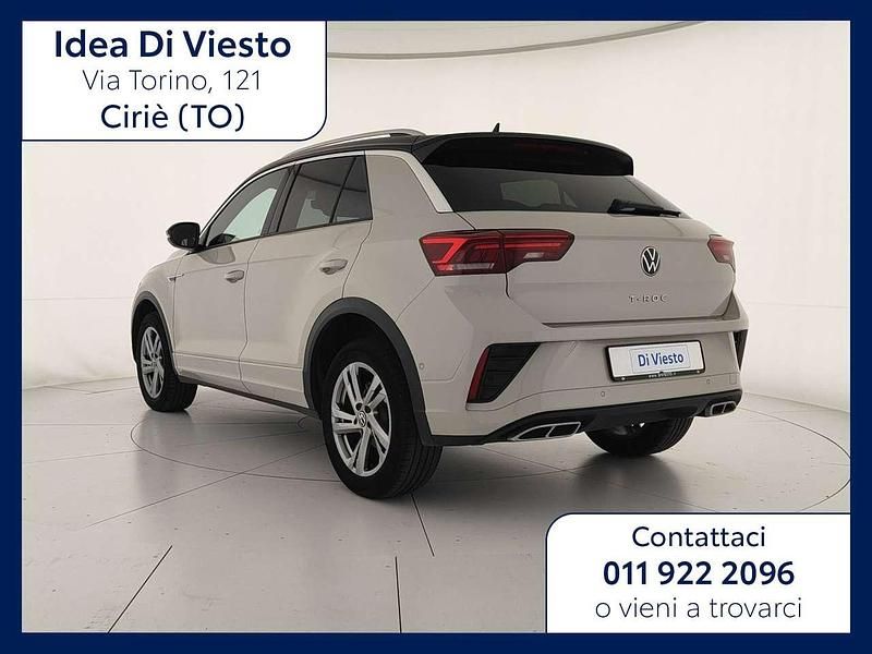 Usata VW T-Roc R-line 150 CV (110 kW) 2023 Ascot grey nero SUV