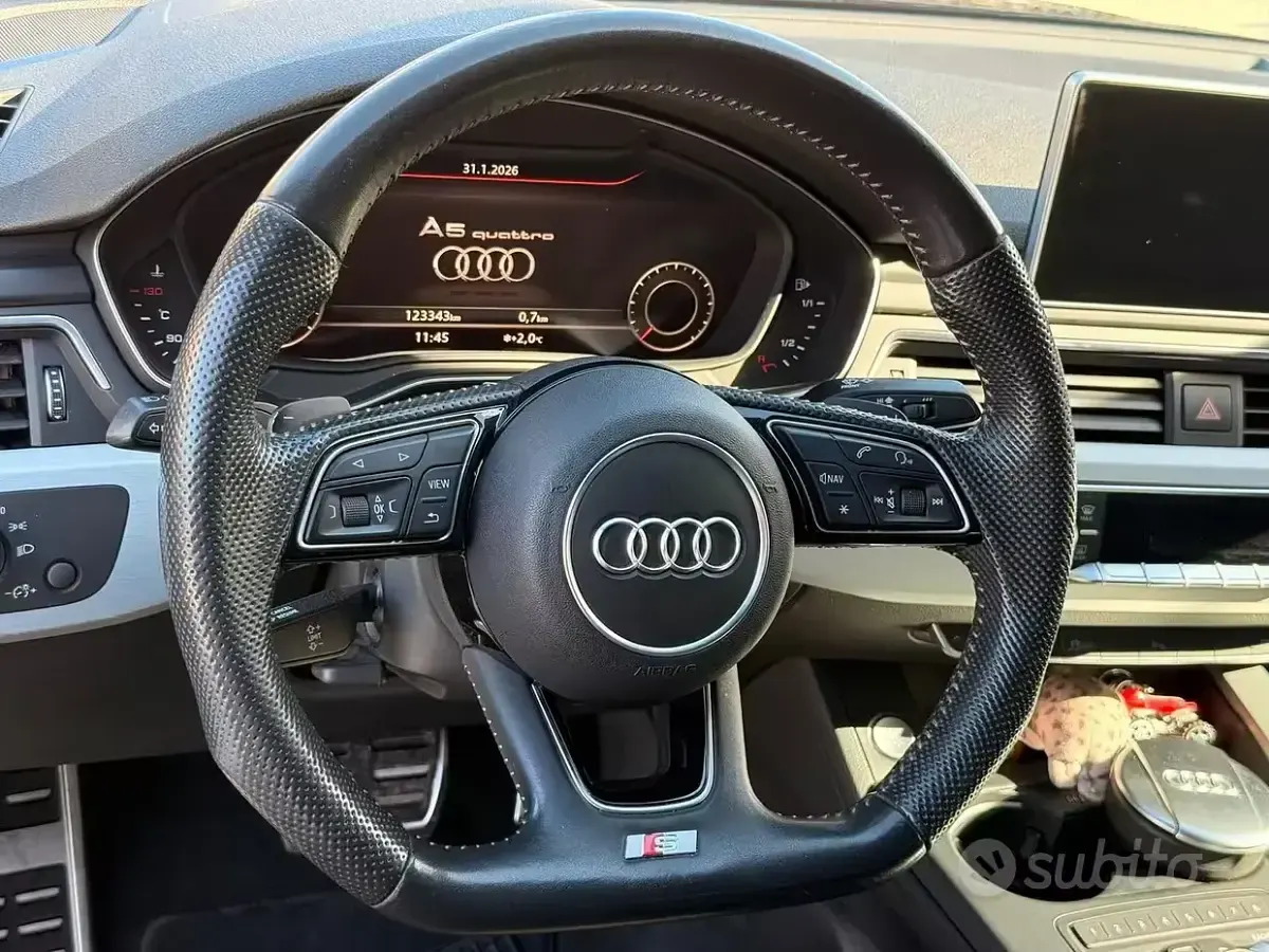 Usata Audi A5 204 CV (150 kW) 2023 Nero Coupé