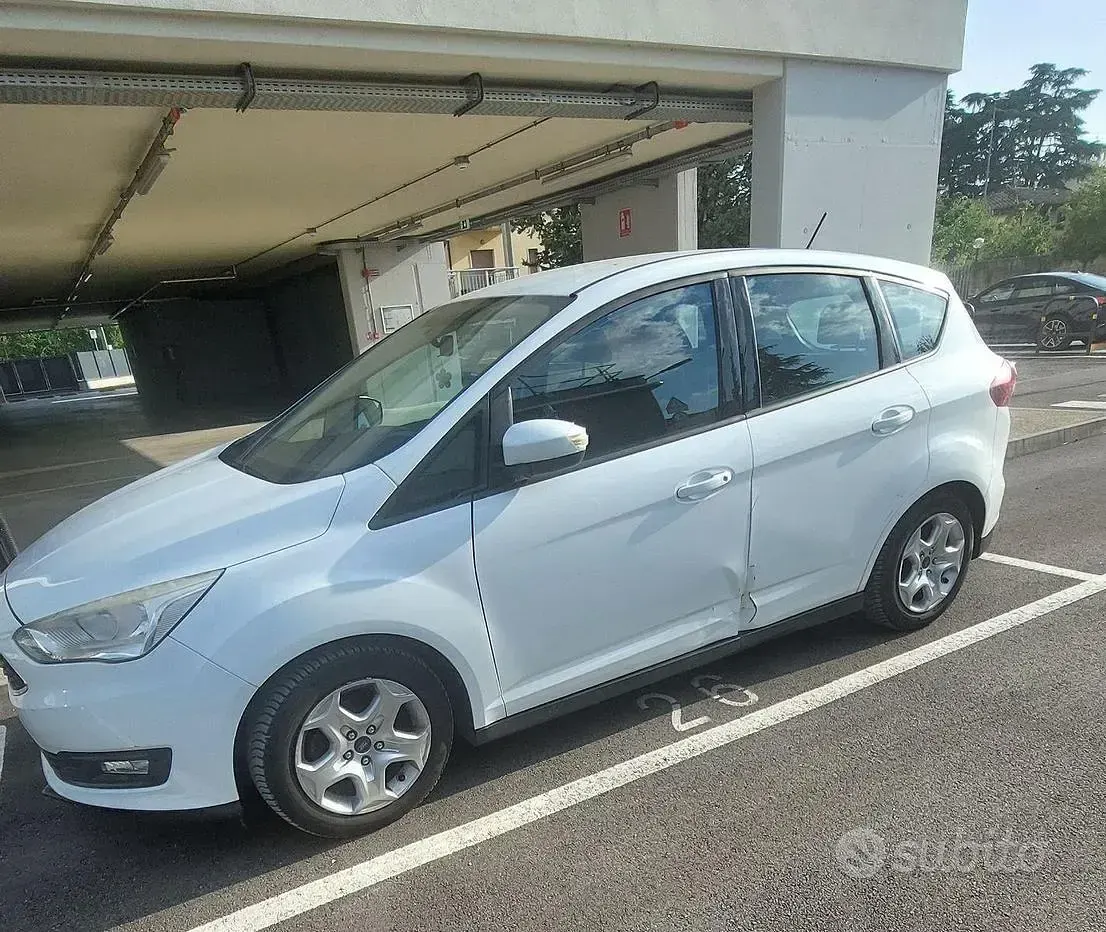 Usata Ford C-MAX 95 CV (69 kW) 2017 Bianco Monovolume