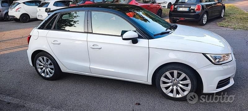 Usata Audi A1 116 CV (85 kW) 2017 Bianco Utilitaria
